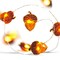 Thanksgiving Decorations Acorn Lights String 10ft 40 LEDs Fairy String Lights Battery Operated with Remote Fall Lights for Home Autumn Garland Bedroom Christmas Tree Halloween Party Decor